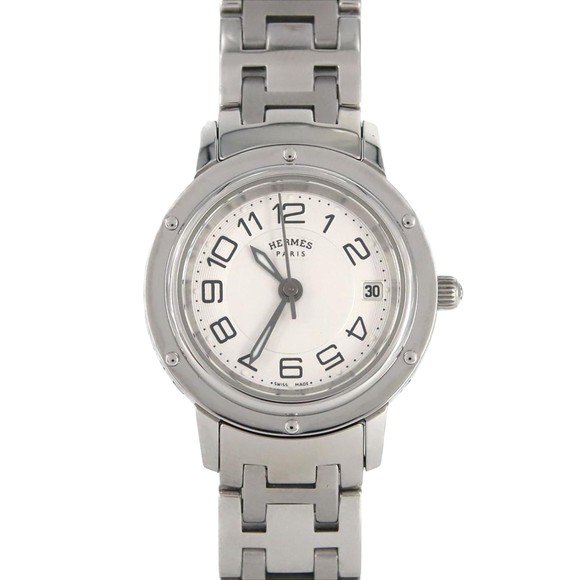 Hermès Clipper Silver Steel - Picture 1 of 9